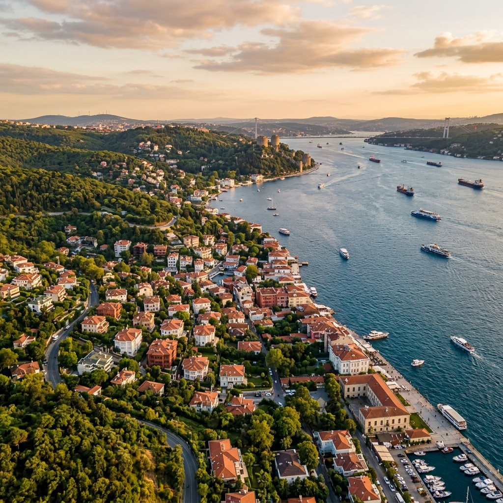Kağıthane ilçesi manzarası